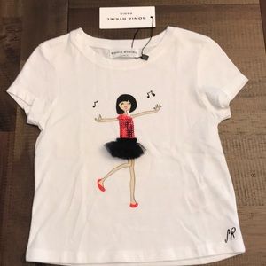 NWT Charlestown Dancing Girl Tee
